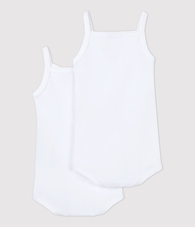 Confezione da 2 body con spalline beb&egrave; femmina variante 1