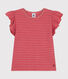 T-shirt a maniche corte in jersey bambina