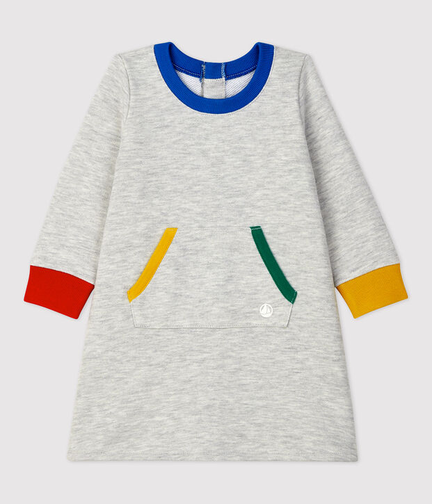 Abito in molleton beb&egrave;. BELUGA CHINE