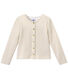 Cardigan bambina rigato