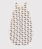 Sacco nanna neonato in ciniglia con motivo balena TOG 3 beige MONTELIMAR/blu MEDIEVAL