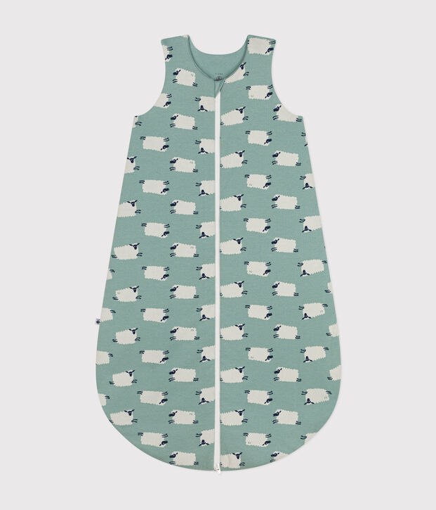 Sacco nanna in cotone neonato TOG 2,5 verde/multicolore