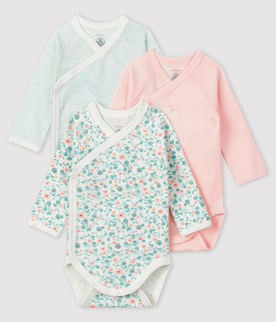 Confezione da 3 body nascita a maniche lunghe neonato variante 2