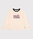 Maglia in tessuto felpato donna