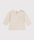 T-shirt a maniche lunghe in jersey sottile neonato