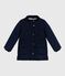 Parka bambina lunghezza midi blu SMOKING