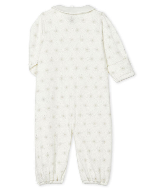 Combisac bebè in tubique bianco MARSHMALLOW/bianco MULTICO