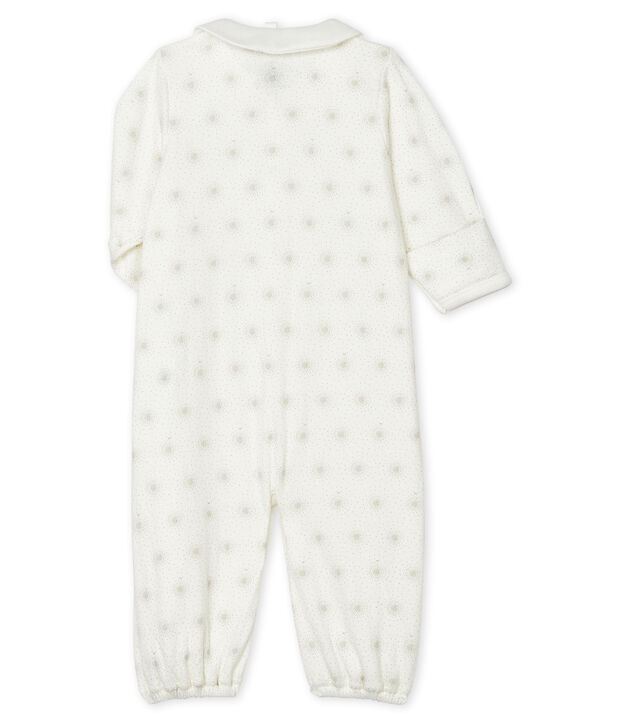 Combisac beb&egrave; in tubique bianco/multicolore