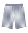 Short bambino rigato bianco ECUME/blu MEDIEVAL