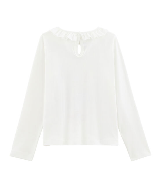 T-shirt bambina bianco MARSHMALLOW