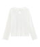 T-shirt bambina bianco MARSHMALLOW