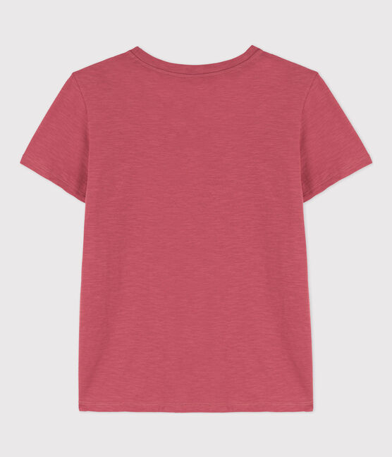 T-shirt LE DROIT girocollo in cotone donna rosa PAPI