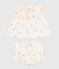 Set 2 pezzi in cotone composto da camicetta e bloomer con stampa a fiori neonata MILK/ MULTICO