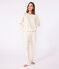 Pigiama in cotone con stampa a cuori dorati donna MILK/ DORE