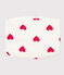 Pochette Cœurs bianco MARSHMALLOW/rosso TERKUIT