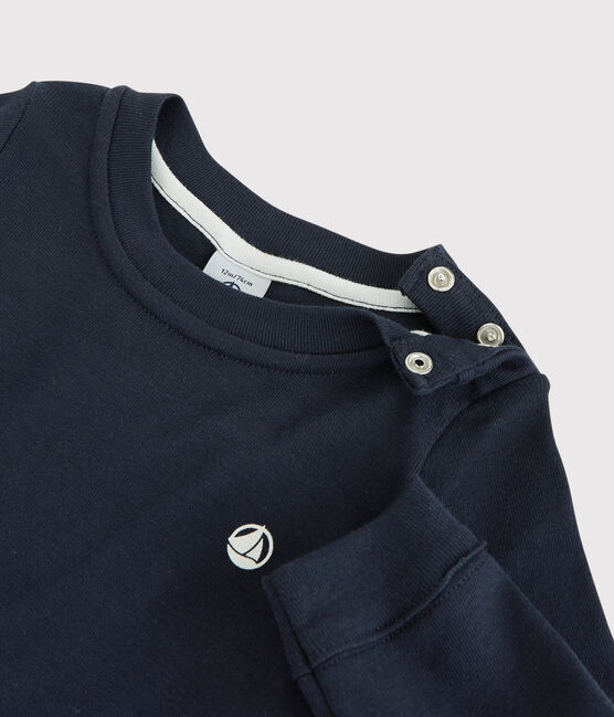 T-shirt in cotone bebè blu SMOKING