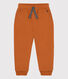 Pantaloni joggers in tessuto felpato bambina / bambino
