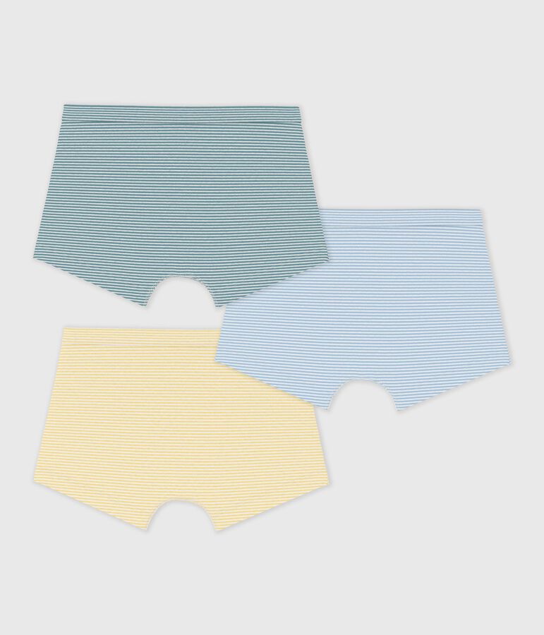 Set di boxer in cotone con stampa a righe in vita bambino variante 1