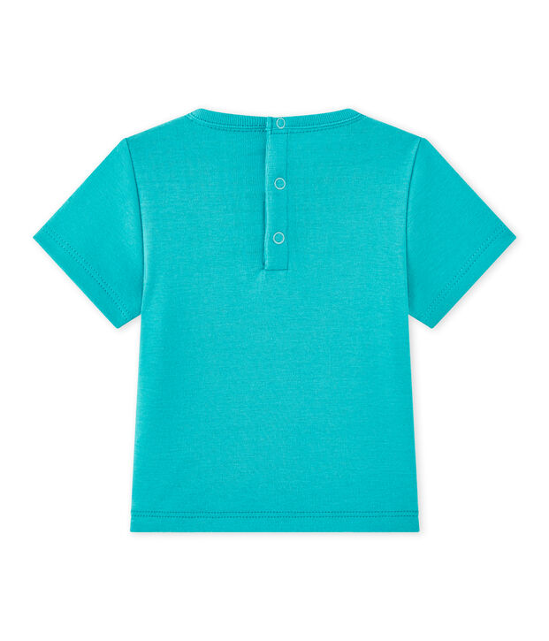 T-shirt beb&eacute; bambino maniche corte verde Verger