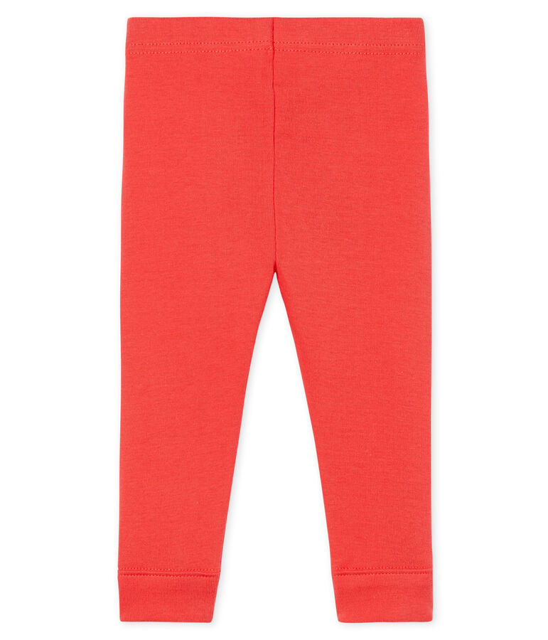 Leggings beb&egrave; femmina rosso