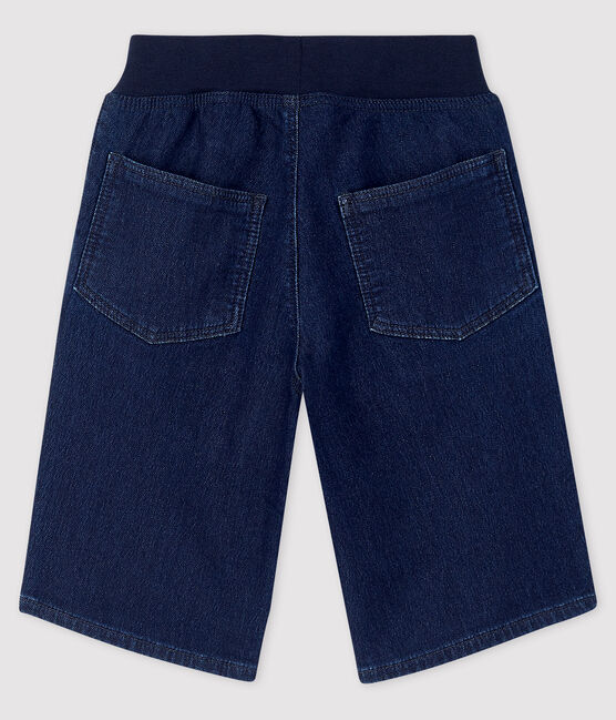 Bermuda in denim bambino blu DENIM BLEU FONCE
