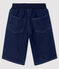 Bermuda in denim bambino blu DENIM BLEU FONCE