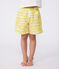 Shorts da mare bambino con stampa giallo ORGE/bianco MARSHMALLOW