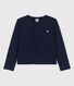 Cardigan in cotone bio bambina
