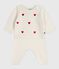 Set 2 pezzi in maglia con cuori ricamati neonato rosso MARSHMALLOW/ POMPEI