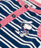Tuta Petit Bateau X Snoopy in jersey leggero bebè blu MEDIEVAL/bianco MULTICO