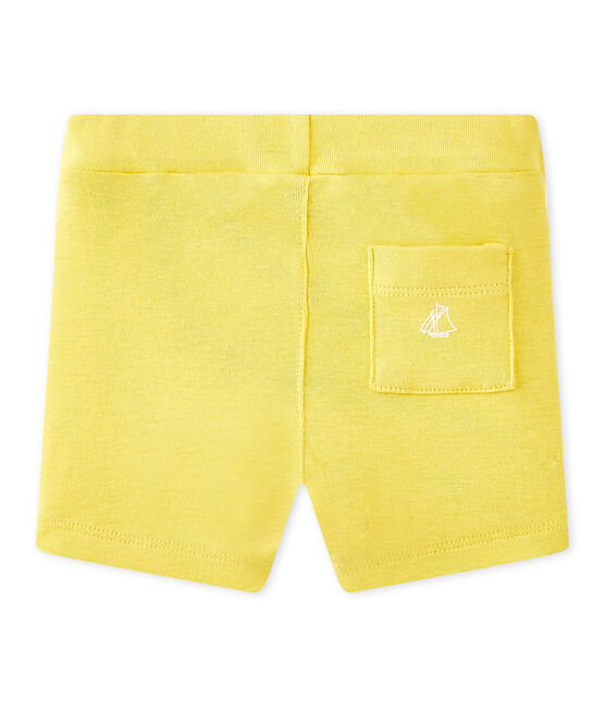 Shorts per bebè maschio giallo Ble