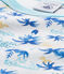 Pigiama per bambino stampato bianco ECUME/blu BLEU/ MULTICO