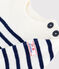 Maglione in stile marinaro in misto lana e cotone a righe neonato blu MARSHMALLOW/ SOIR