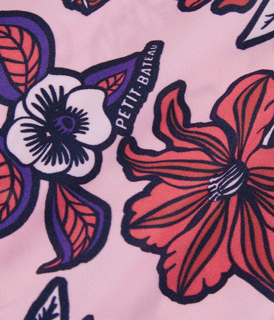 Costume da bagno intero ecoresponsabile donna rosa PATIENCE/bianco MULTICO