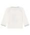T-shirt a manica lunga bebè maschio bianco MARSHMALLOW