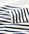 Marinière iconica in cotone Donna bianco MARSHMALLOW/blu SMOKING