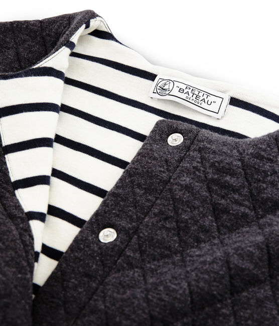 Giacca lunga in tubique donna grigio CITY CHINE