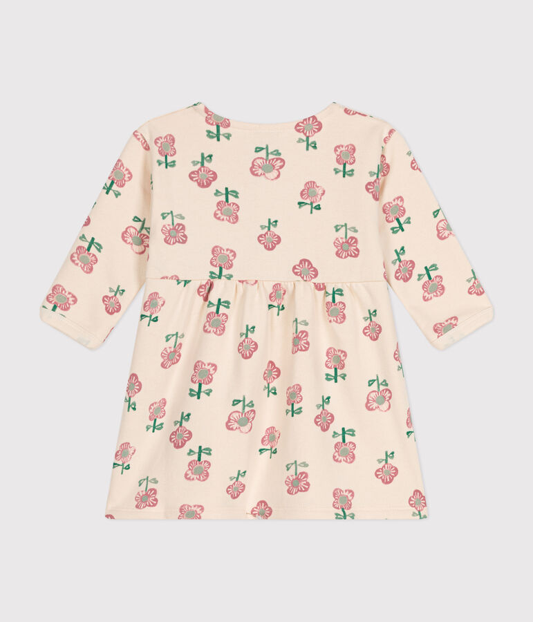 Abito a maniche lunghe  neonato ecru/giallo