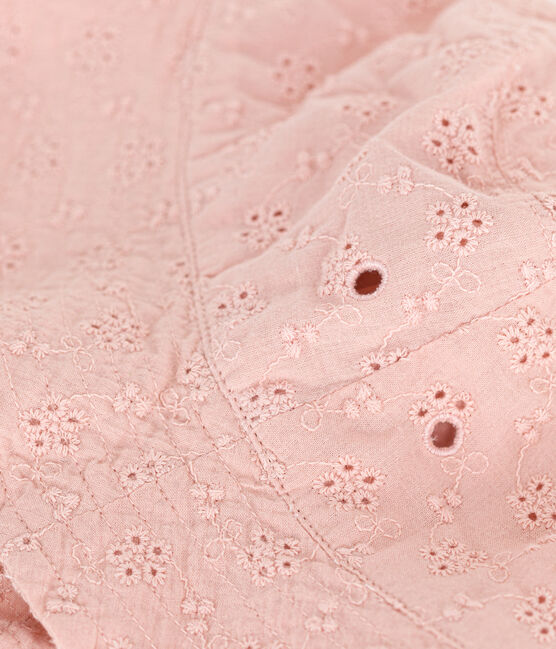 Bob bambina in pizzo sangallo rosa rosa SALINE