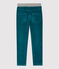 Pantaloni bambino in velluto verde PINEDE