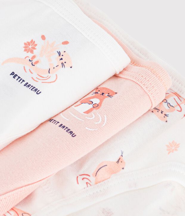 Lot de 3 culottes en coton multicolore