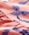 Abito fantasia animali bebé in molleton rosa PAPAYE/ MULTICO