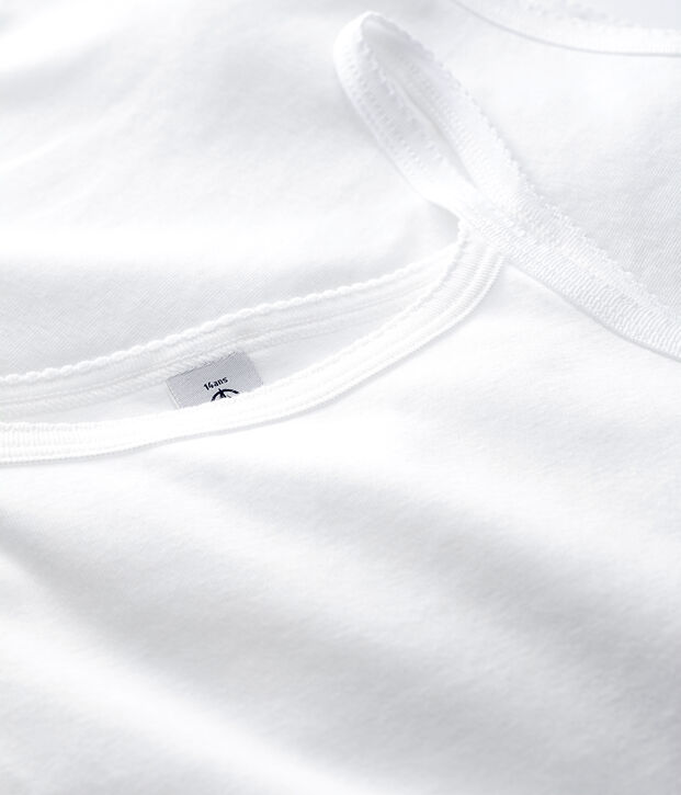 Confezione da 2 canottiere con spalline bianche ragazza multicolore