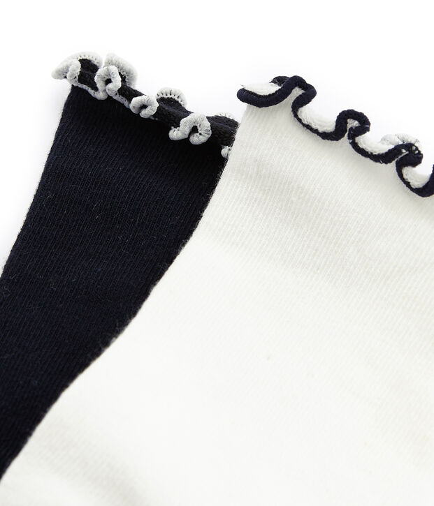 Confezione da 2 paia di calzini bambina multicolore