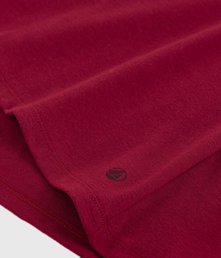 T-shirt L'Iconique a maniche corte in cotone donna rosso