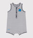 Tutina corta Monsieur Madame in cotone neonato