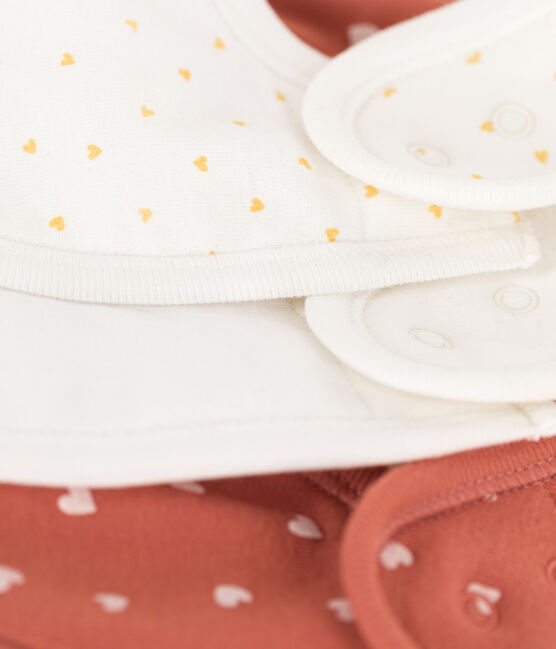 Confezione da 3 bavaglini in cotone per neonati variante 2
