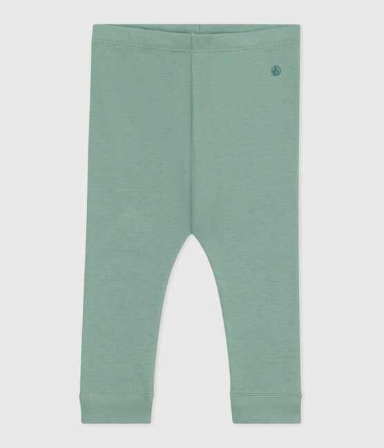 Leggings in cotone tinta unita neonato SAULE