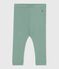 Leggings in cotone tinta unita neonato SAULE