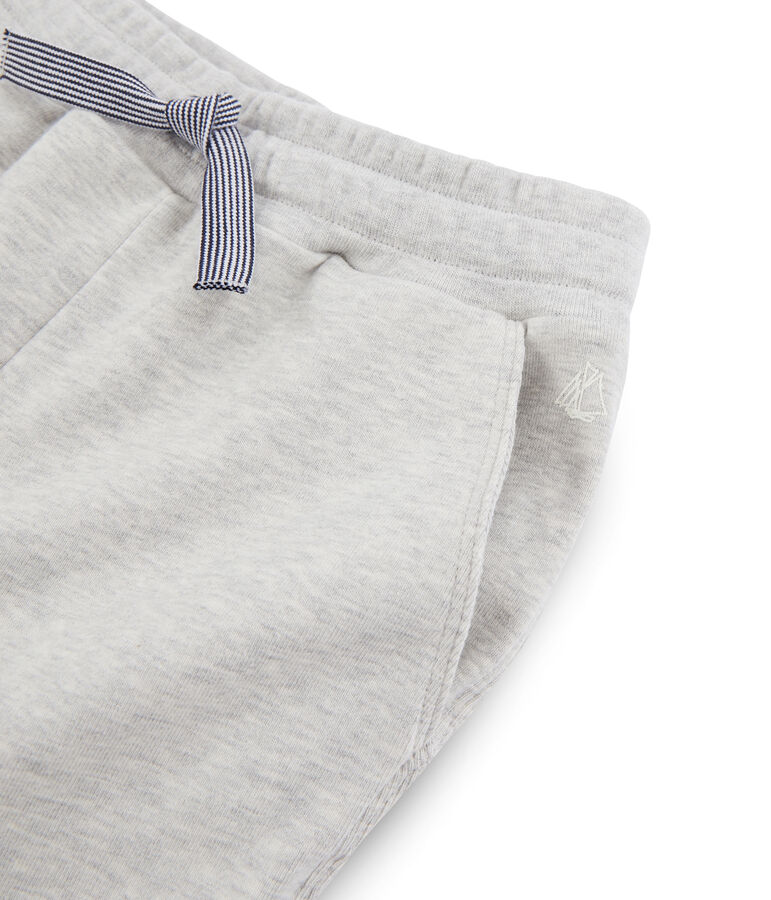 Pantalone in jersey da bambino grigio